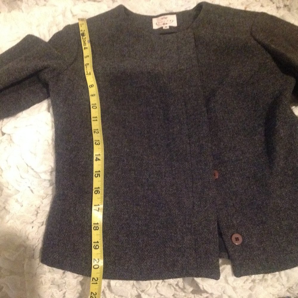 Gray Wool Jacket By Tocca From Neiman Marcus - image 6